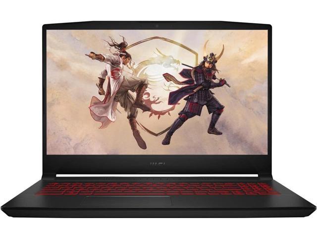 MSI Katana GF66 Gaming Laptop Intel i7-11800H 8Core, RTX 3060 6GB GDDR6, 15.6" FHD IPS Display 144Hz, 16GB DDR4  512GB PCIe SSD, Backlit Keyboard, Wi-Fi 6, Bluetooth, HDMI, Type-C, Win10