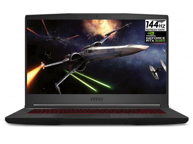 MSI GF65 Flagship Gaming Laptop, 15.6" 144Hz FHD 1080p Display, Intel Core i7-10750H 6 Core, NVIDIA GeForce RTX 3060 6GB, 16GB DDR4  4TB PCIe SSD, Backlit USB-C WiFi6 Win10