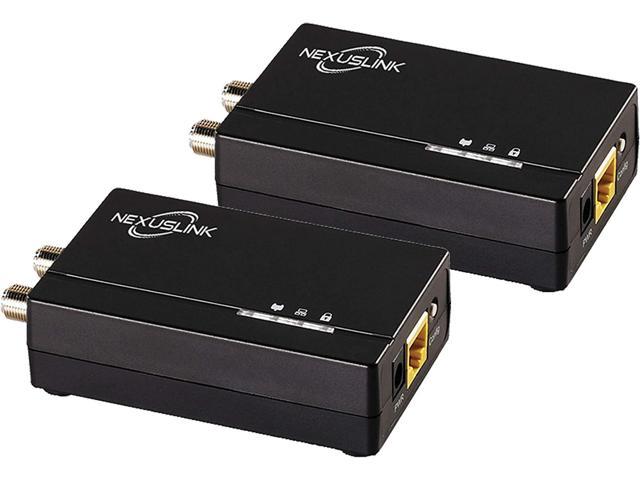 G.hn Ethernet Over Coax Adapter | 1200 Mbps, Fast and Secure Network Performance, Online Gaming and Streaming in Hard-to-Reach Locations, 2 Units (GCA-1200-KIT)