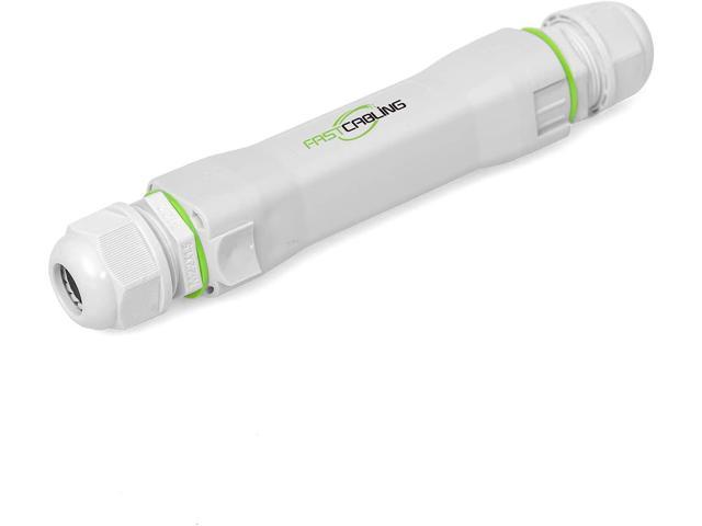 Waterproof Direct Burial PoE Extender, Ethernet Extension Breaking 100m Distance Limit, IEEE 802.3af/at/bt, PoE+, Plug and Play