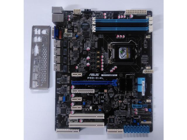 ASUS Server Motherboard P9D-C/4L, LGA1150, C224, ATX (Motherboard with an IO-Shield Only)