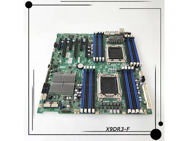 X9DR3-F For Supermicro Dual Gigabit Server Motherboard C606 LGA2011 Dual socket R Supports Intel Xeon E5-2600 E5-2600 v2 Family