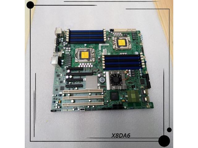 X8DA6 For Supermicro Intel5520 Dual 1366-pin LGA Sockets For Toshiba Medical Graphics Workstation PCI-X Slot
