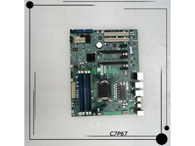 C7P67 For Supermicro LGA1155 P67 Chipset Single-way Server Workstation Motherboard High Quality Fully Tested Fast Ship