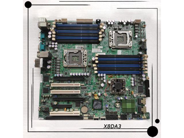 X8DA3 For Supermicro Dual 1366-pin LGA Sockets Server Workstation Motherboard Support Intel® Xeon® Processor 5600/5500 Series