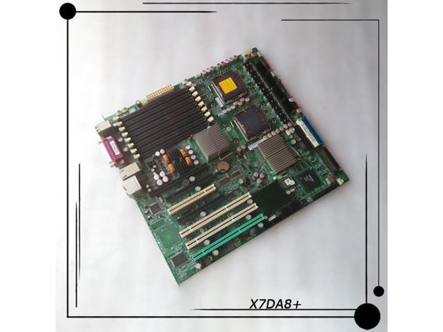 X7DA8+ Original For Supermicro Dual 771-pin LGA Sockets Server Workstation Motherboard For Intel® 5000X (Greencreek) Chipset