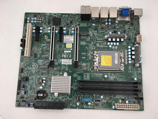 X13SAE-F For Supermicro Workstation Motherboard Single Socket LGA-1700 Support 12th Generation Core i9 i7 i5 i3
