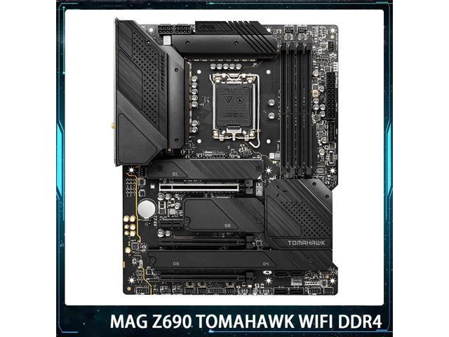 MAG Z690 TOMAHAWK WIFI DDR4 For Msi LGA1700 DDR4 128G Support I9 SATA3*6 M.2*4 USB3.2 ATX PC Desktop Motherboard High Quality Fast Ship New