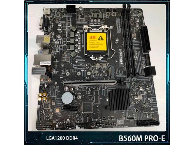B560M PRO-E For Msi LGA1200 DDR4 64G Support I9 SATA3*4 M.2 USB3.2 M-ATX Desktop Motherboard High Quality Fast Ship NEW