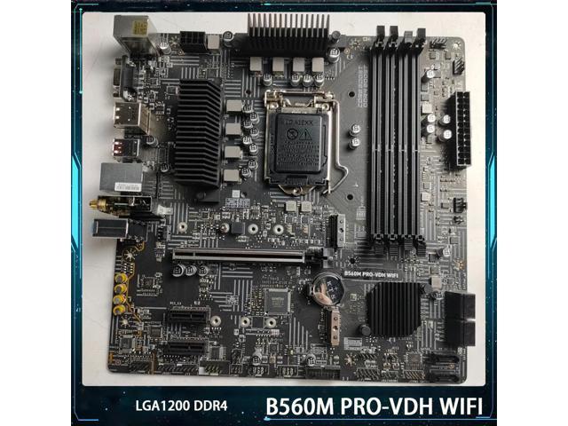 B560M PRO-VDH WIFI For Msi LGA1200 DDR4 128G Support I9 SATA3*6 M.2*2 USB3.2 M-ATX Desktop Motherboard High Quality Fast Ship NEW