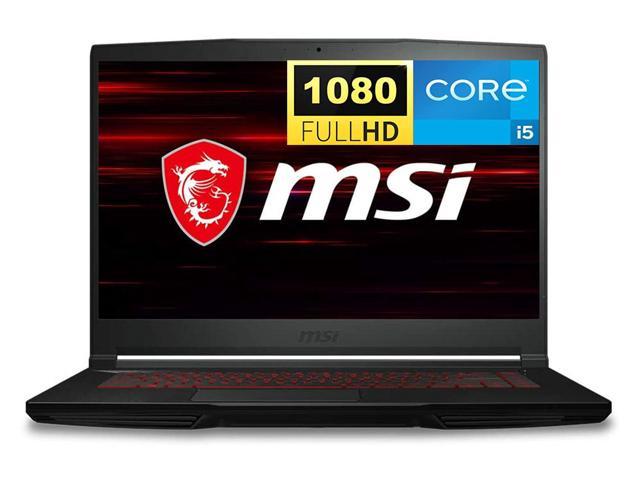 MSI GF63 15 Gaming Laptop Computer I 15.6" FHD IPS Display I Intel Quad-Core i5-9300H I Geforce GTX 1650 Max-Q I 32GB DDR4  2TB PCIeSSDD I Backlit KB Bluetooth 5.0 Webcam Win10 Pro