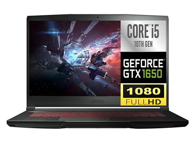 MSI GF63 15 Gaming Laptop, 10th Gen Intel Quad-Core i5-10300H (Beats i7-8750H), GeForce GTX 1650 4GB, 32GB DDR4  2TB PCIeSSD, Backlit Keyboard Bluetooth 5.1 High-Res Audio Win11