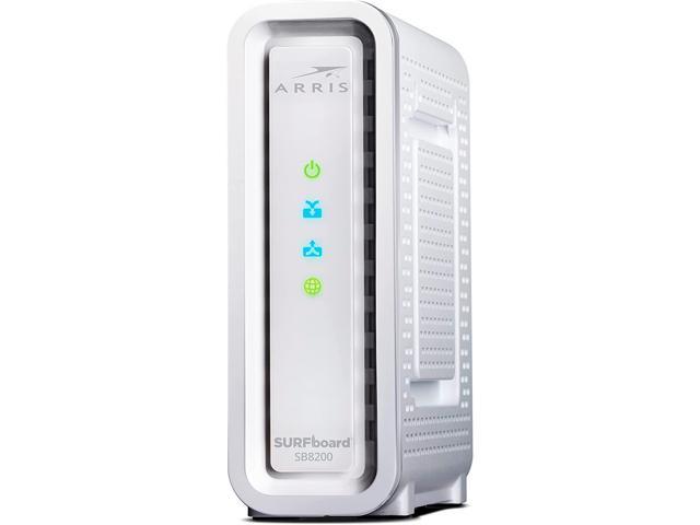 SURFboard SB8200-RB DOCSIS 3.1 Cable Modem|approved For Comcast Xfinity, Cox, Charter Spectrum, and More|two 1 Gbps Ports|1 Gbps Maximum Network Speed|4 OFDM Channels (Updated).