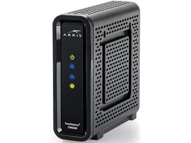 Touchstone CM8200A DOCSIS 3.1 SuperSpeed Cable Modem 32X8 Gigabit (Black) (Updated)