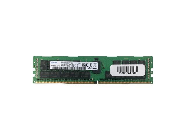 Samsung 32GB 288-Pin DDR4 2666 (PC4 21300) RDIMM 1.2V Server Memory Model M393A4K40BB2-CTD
