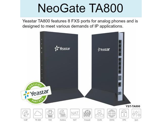 Yeastar YST-TA800 NeoGate TA800 - Analog VoIP Gateway