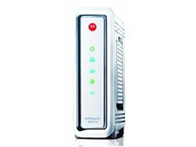 MOTOROLA SB6141 SURFboard DOCSIS 3.0 Cable Modem 10/100/1000Base-T Ethernet (RJ-45)