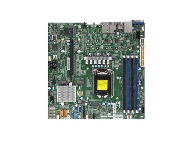 Supermicro MBD-X11SCM-F-B I3 LGA1151 C246 PCI Express SATA Micro-ATX 128GB DDR4 Packbulk Motherboard