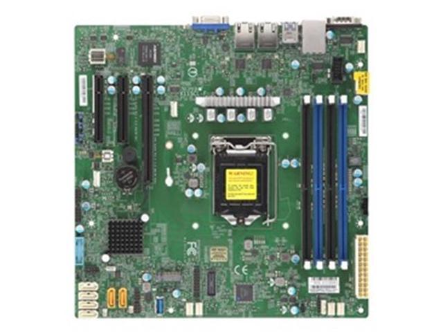Supermicro MBD-X11SCL-F-B LGA1151 4X Doodr4 2666Mhz ECC UDIMM Motherboard