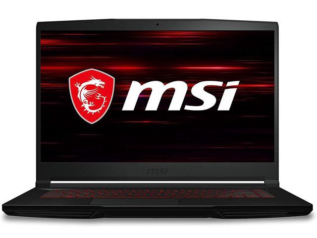 MSI GF63 Thin Gaming & Entertainment Laptop (Intel i7-10750H 6-Core, 16GB RAM, 512GB PCIe SSD, 15.6" Full HD (1920x1080), Nvidia RTX 3050, Wifi, Bluetooth, Webcam, 1xUSB 3.2, 1xHDMI, Win 11 Pro)