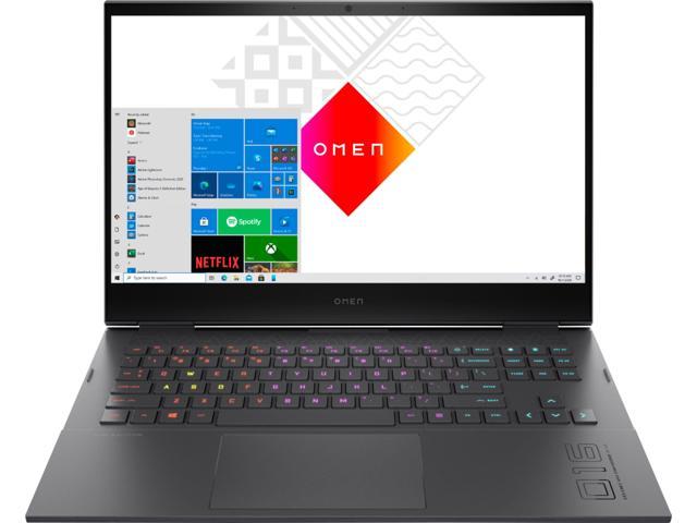 HP OMEN 16  Gaming & Entertainment Laptop (AMD Ryzen 7 5800H 8-Core, 16GB RAM, 2x512GB PCIe SSD (1TB), 16.1" Full HD (1920x1080), NVIDIA GeForce RTX 3050 Ti, Wifi, Bluetooth, Webcam, Win 10 Home)
