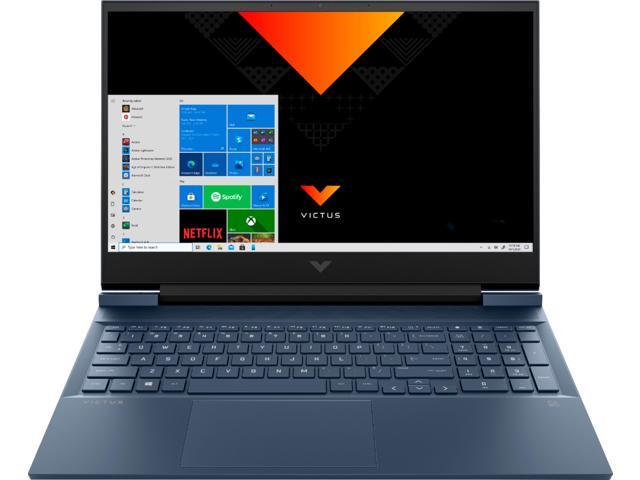 HP Victus 16 Laptop (Intel i5-11400H 6-Core, 16.1" Full HD (1920x1080), 32GB RAM, 2x512GB PCIe SSD RAID 1  (512GB), NVIDIA GeForce RTX 3050, Webcam, Wifi, Bluetooth, Backlit KB, USB 3.1, Win 11 Pro)