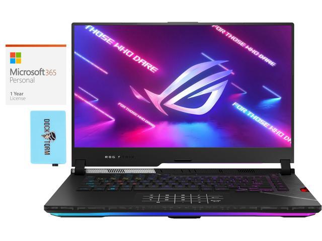 ASUS ROG Strix SCAR 15 Gaming & Entertainment Laptop (Intel i9-12900H 14-Core, 15.6" 240Hz 2K Quad HD (2560x1440), GeForce RTX 3080 Ti, Win 11 Pro) with Microsoft 365 Personal , Hub