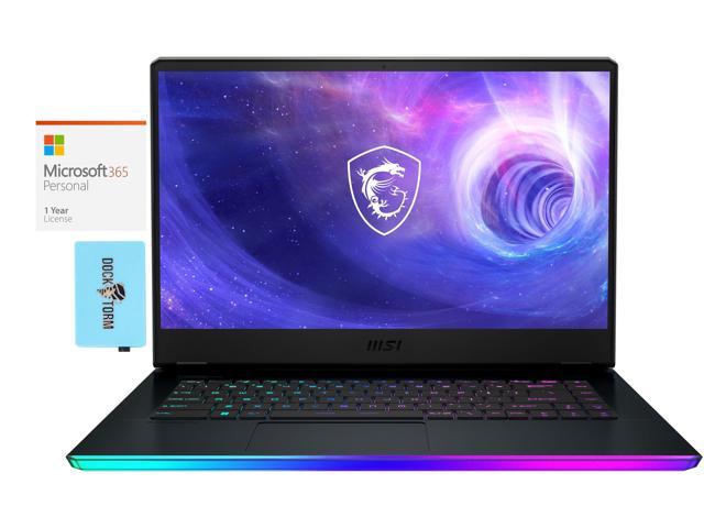 MSI Raider GE66 -15 Gaming & Entertainment Laptop (Intel i9-12900HK 14-Core, 15.6" 240Hz 2K Quad HD (2560x1440), NVIDIA RTX 3070 Ti, Win 11 Home) with Microsoft 365 Personal , Hub