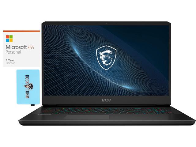 MSI Vector GP76 -17 Gaming & Entertainment Laptop (Intel i7-12700H 14-Core, 17.3" 360Hz Full HD (1920x1080), NVIDIA RTX 3070 Ti, 32GB RAM, Win 11 Home) with Microsoft 365 Personal , Hub