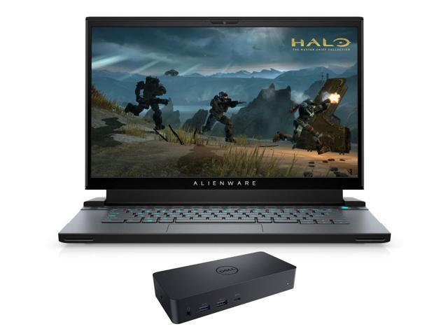 Dell Alienware m15 R4 Gaming Laptop (Intel i7-10870H 8-Core, 15.6" 300Hz Full HD (1920x1080), NVIDIA RTX 3070, 16GB RAM, 2x512GB PCIe SSD RAID 0  (1TB), Backlit KB, Wifi, Win 11 Home) with D6000 Dock