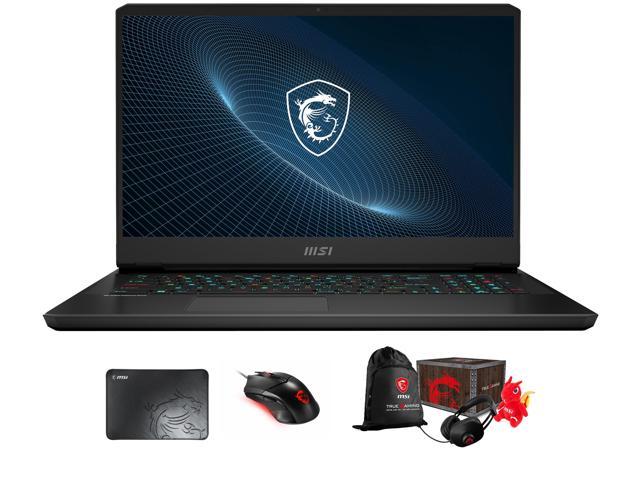 MSI Vector GP76 12UE-17 Gaming Laptop (Intel i7-12700H 14-Core, 17.3" 360Hz Full HD (1920x1080), NVIDIA RTX 3060, 16GB RAM, 1TB SSD, Backlit KB, Wifi, Win 11 Home) with Loot Box , Clutch GM08 , Pad