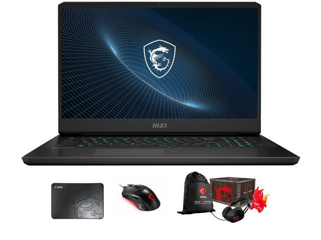MSI Vector GP76 -17 Gaming & Entertainment Laptop (Intel i9-12900HK 14-Core, 17.3" 360Hz Full HD (1920x1080), GeForce RTX 3070 Ti, 32GB RAM, 1TB SSD, Win 11 Home) with Loot Box , Clutch GM08 , Pad