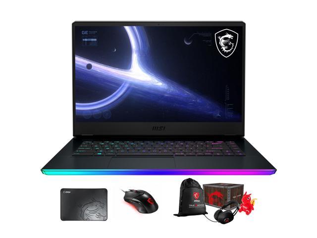 MSI GE66 Raider 11UG-070-15 Gaming Laptop (Intel i7-11800H 8-Core, 15.6" 240Hz 2K Quad HD (2560x1440), GeForce RTX 3070, 16GB RAM, 1TB SSD, Backlit KB, Win 10 Home) with Loot Box , Clutch GM08 , Pad