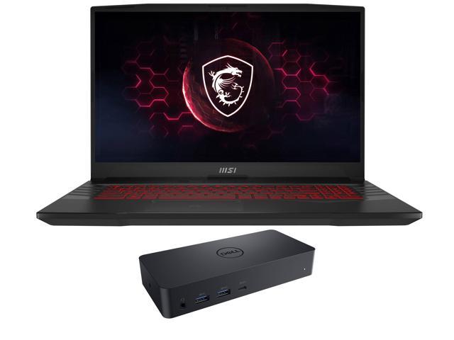 MSI Pulse GL76 -17 Gaming & Entertainment Laptop (Intel i7-12700H 14-Core, 17.3" 144Hz Full HD (1920x1080), NVIDIA RTX 3070, 16GB RAM, 2x512GB PCIe SSD RAID 1  (512GB), Win 11 Pro) with D6000 Dock