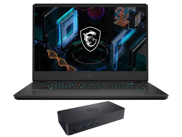 MSI GP66 Leopard Gaming & Entertainment Laptop (Intel i7-11800H 8-Core, 15.6" 144Hz Full HD (1920x1080), NVIDIA RTX 3080, 16GB RAM, 2x512GB PCIe SSD (1TB), Backlit KB, Win 11 Home) with D6000 Dock