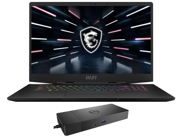 MSI Stealth GS77 -17 Gaming & Entertainment Laptop (Intel i7-12700H 14-Core, 17.3" 240Hz 2K Quad HD (2560x1440), NVIDIA RTX 3080 Ti, Win 11 Pro) with Thunderbolt Dock WD19TBS