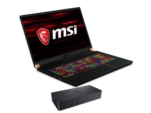 MSI GS75 Stealth-205 Gaming & Entertainment Laptop (Intel i7-8750H 6-Core, 17.3" 144Hz Full HD (1920x1080), NVIDIA RTX 2060, 16GB RAM, 512GB SSD, Backlit KB, Wifi, Win 10 Home) with D6000 Dock