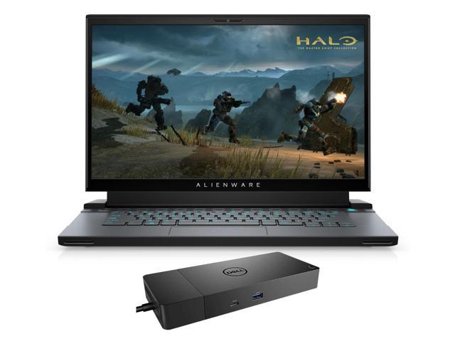 Dell Alienware m15 R4 Gaming Laptop (Intel i7-10870H 8-Core, 15.6" 300Hz Full HD (1920x1080), NVIDIA RTX 3070, 16GB RAM, 512GB m.2 SATA SSD, Backlit KB, Wifi, Win 10 Pro) with Thunderbolt Dock WD19TBS