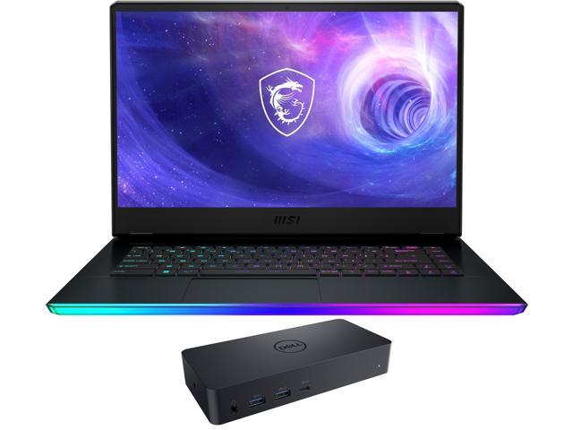MSI Raider GE66 -15 Gaming & Entertainment Laptop (Intel i9-12900HK 14-Core, 15.6" 240Hz 2K Quad HD (2560x1440), NVIDIA RTX 3070 Ti, 32GB DDR5 4800MHz RAM, 1TB SSD, Win 11 Home) with D6000 Dock