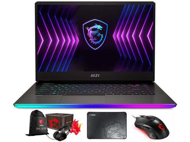 MSI Raider GE67HX 12UGS-013 Gaming & Entertainment Laptop (Intel i7-12800HX 16-Core, 15.6" 240Hz 2K Quad HD (2560x1440), NVIDIA RTX 3070 Ti, Win 11 Pro) with Loot Box , Clutch GM08 , Pad