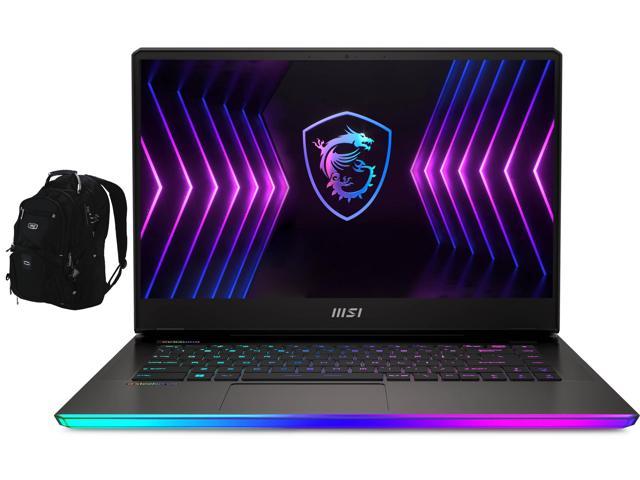MSI Raider GE67HX 12UGS-013 Gaming & Entertainment Laptop (Intel i7-12800HX 16-Core, 15.6" 240Hz 2K Quad HD (2560x1440), NVIDIA RTX 3070 Ti, Win 11 Pro) with Travel & Work Backpack