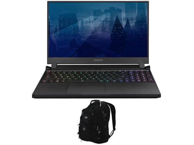 Gigabyte AORUS 15P Gaming & Entertainment Laptop (Intel i7-11800H 8-Core, 15.6" 300Hz Full HD (1920x1080), NVIDIA RTX 3070, 16GB RAM, 1TB m.2 SATA SSD, Win 10 Pro) with Travel & Work Backpack