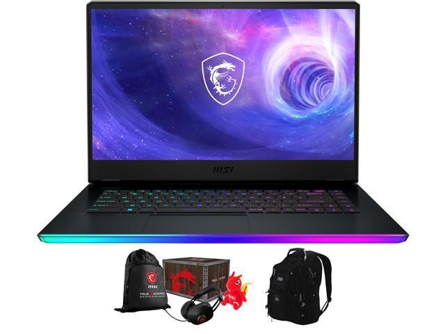 MSI Raider GE66-15 Gaming Laptop (Intel i9-12900HK 14-Core, 15.6" 120Hz 4K Ultra HD (3840x2160), GeForce RTX 3080 Ti, 32GB DDR5 4800MHz RAM, Win 11 Pro) with Loot Box , Travel & Work Backpack