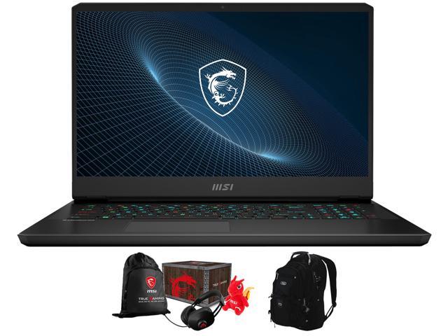 MSI Vector GP76 12UE-17 Gaming Laptop (Intel i7-12700H 14-Core, 17.3" 360Hz Full HD (1920x1080), NVIDIA RTX 3060, 16GB RAM, Win 11 Home) with Loot Box , Travel & Work Backpack