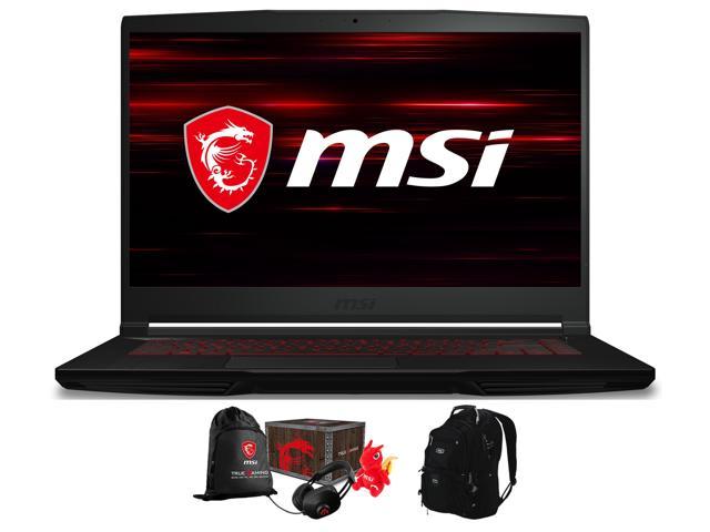 MSI GF63 Thin 11UC Gaming & Entertainment Laptop (Intel i5-11400H 6-Core, 15.6" 144Hz Full HD (1920x1080), NVIDIA RTX 3050, 8GB RAM, Win 11 Home) with Loot Box , Travel & Work Backpack