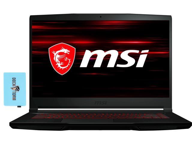 MSI GF63 Thin-15 15.6" 60Hz FHD IPS Gaming Laptop (Intel i5-10500H 6-Core, 15.6" 60Hz Full HD (1920x1080), NVIDIA GTX 1650 [Max-Q], 8GB DDR4, 256GB SSD, Backlit KB, Wifi, W10H) w/H