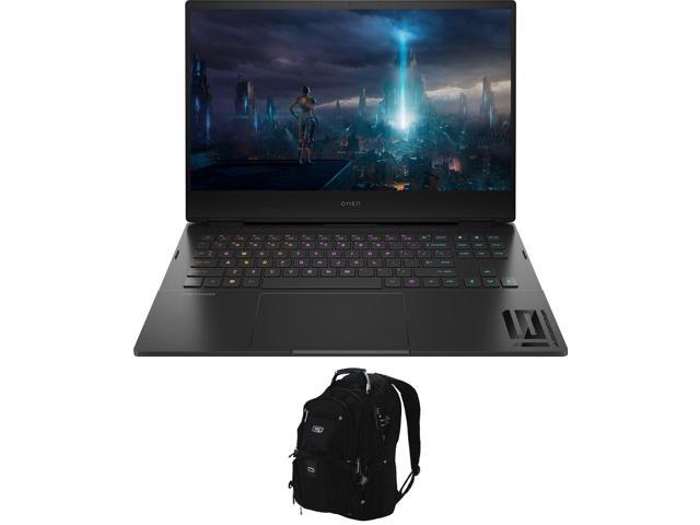 HP OMEN 16-k00 Gaming & Entertainment Laptop (Intel i7-12700H 14-Core, 16.1" 165Hz 2K Quad HD (2560x1440), NVIDIA RTX 3060, 16GB DDR5 4800MHz RAM, Win 11 Home) with Travel & Work Backpack