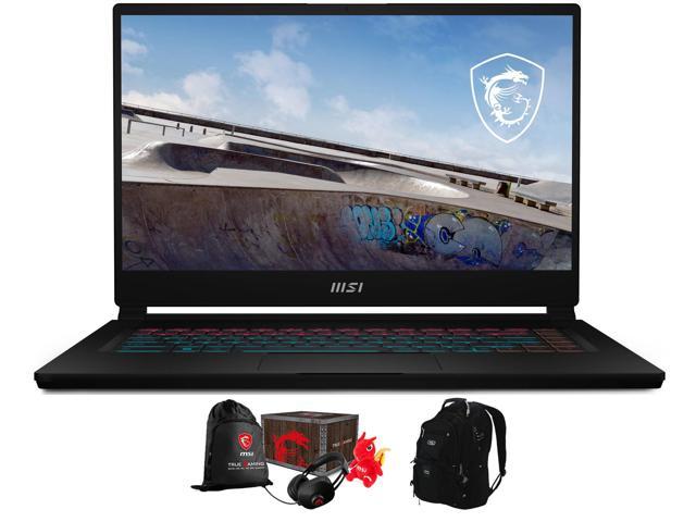 MSI Stealth 15M Gaming & Entertainment Laptop (Intel i7-1260P 12-Core, 15.6" 144Hz Full HD (1920x1080), NVIDIA RTX 3060, 16GB RAM, 512GB SSD, Win 11 Pro) with Loot Box , Travel & Work Backpack