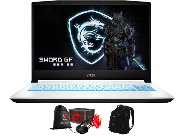 MSI Sword 15 A12UE Gaming & Entertainment Laptop (Intel i7-12650H 10-Core, 15.6" 144Hz Full HD (1920x1080), NVIDIA GeForce RTX 3060, Win 11 Home) with Loot Box , Travel & Work Backpack