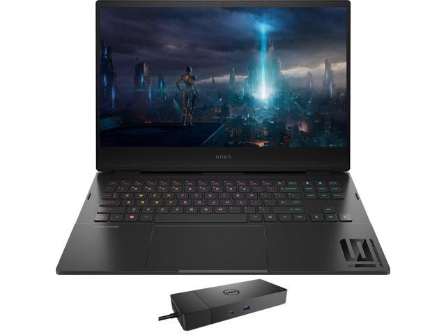 HP OMEN 16-k00 Gaming & Entertainment Laptop (Intel i7-12700H 14-Core, 16.1" 165Hz 2K Quad HD (2560x1440), NVIDIA RTX 3060, 16GB DDR5 4800MHz RAM, 1TB SSD, Win 11 Home) with WD19S 180W Dock
